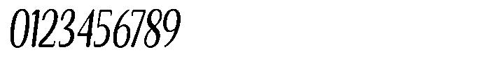 Seghan Elegant Round Medium Condensed Slant Font OTHER CHARS