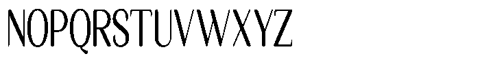 Seghan Elegant Round Medium Extra Condensed Font UPPERCASE