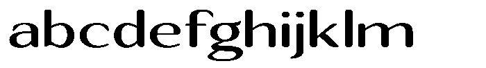 Seghan Elegant Round Medium Extra Expanded FONT