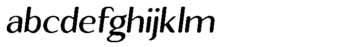 Seghan Elegant Round Medium Slant FONT