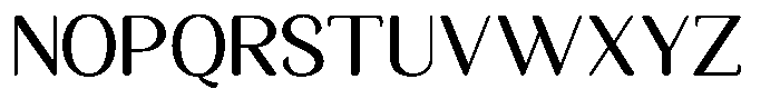 Seghan Elegant Round Medium Font UPPERCASE