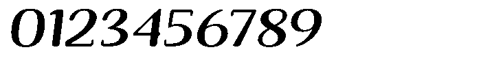 Seghan Elegant Round Semi Bold Expanded Slant Font OTHER CHARS
