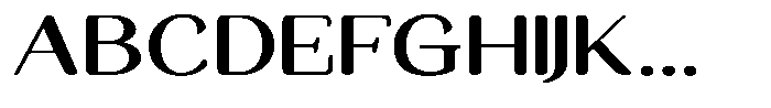 Seghan Elegant Round Semi Bold Expanded Font UPPERCASE