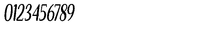 Seghan Elegant Round Semi Bold Extra Condensed Slant Font OTHER CHARS