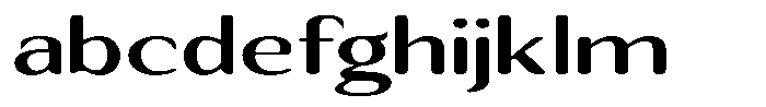Seghan Elegant Round Semi Bold Extra Expanded FONT
