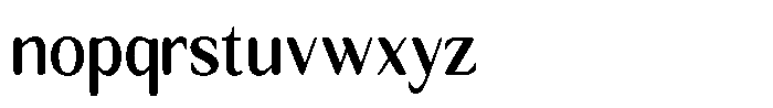 Seghan Elegant Round Semi Bold Semi Condensed Font LOWERCASE