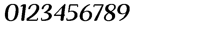 Seghan Elegant Round Semi Bold Semi Expanded Slant Font OTHER CHARS