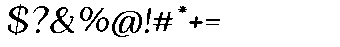 Seghan Elegant Round Semi Expanded Slant Font OTHER CHARS
