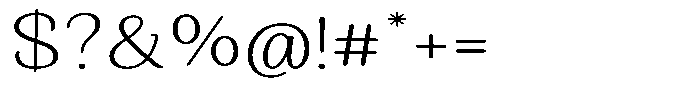 Seghan Elegant Round Thin Expanded Font OTHER CHARS