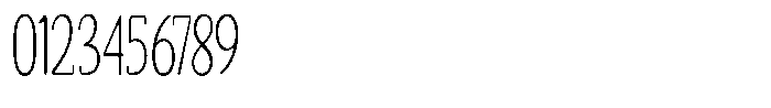 Seghan Elegant Round Thin Extra Condensed Font OTHER CHARS