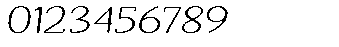 Seghan Elegant Round Thin Extra Expanded Slant Font OTHER CHARS