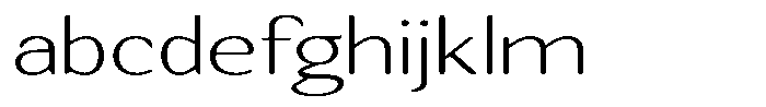 Seghan Elegant Round Thin Extra Expanded FONT