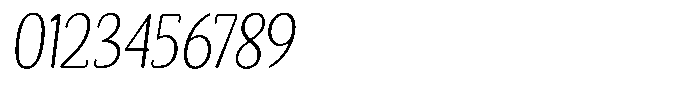 Seghan Elegant Round Thin Semi Condensed Slant Font OTHER CHARS