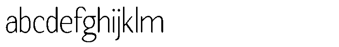 Seghan Elegant Round Thin Semi Condensed FONT