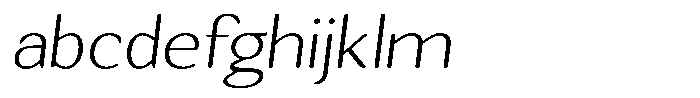 Seghan Elegant Round Thin Semi Expanded Slant FONT
