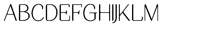Seghan Elegant Round Thin Font UPPERCASE