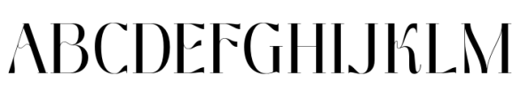 Segina Display Regular Font UPPERCASE