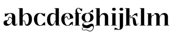 Segina Medium Font LOWERCASE