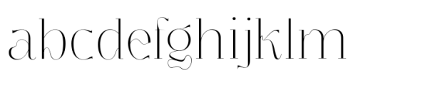 Segina Variable Font LOWERCASE