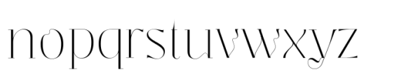 Segina Variable Font LOWERCASE