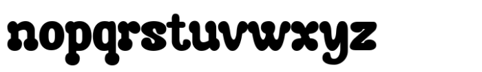 Seginoly Font LOWERCASE