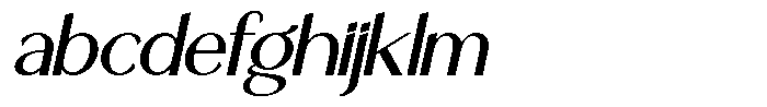 Seglade Italic FONT