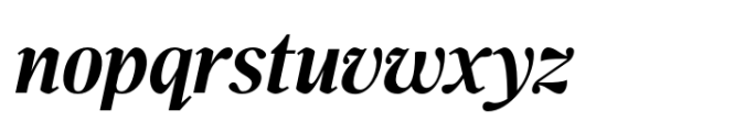 Seglima Variable Seglima Bold Italic Font LOWERCASE