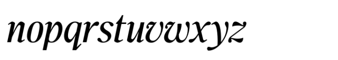 Seglima Variable Seglima Medium Italic Font LOWERCASE