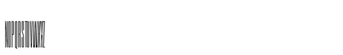 Segment A Type Condensed Variable Font UPPERCASE