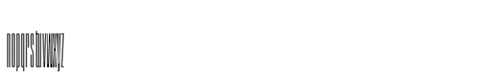 Segment A Type Condensed Variable Font LOWERCASE
