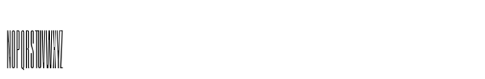 Segment B Type Condensed Variable Font UPPERCASE