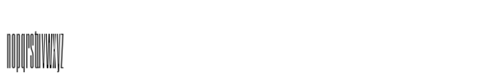 Segment B Type Condensed Variable Font LOWERCASE