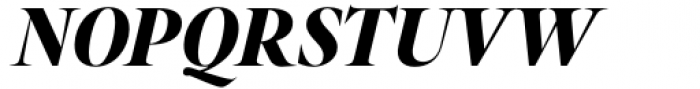 Segnieur Serif Display Black Italic Font UPPERCASE