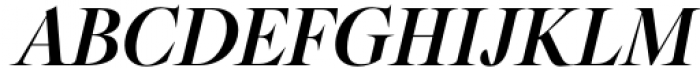 Segnieur Serif Display Medium Italic Font UPPERCASE