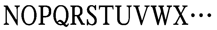 Seibi Akabane Demibold Font UPPERCASE