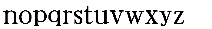 Seibi Akabane Demibold Font LOWERCASE