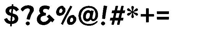 Seibi Kakupop Bold Font OTHER CHARS