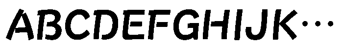 Seibi Kakupop Bold Font UPPERCASE