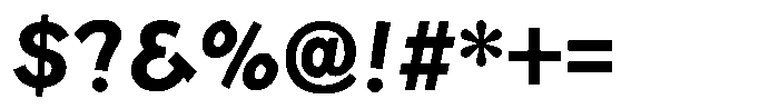 Seibi Kakupop Extrabold Font OTHER CHARS