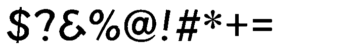 Seibi Kakupop Medium Font OTHER CHARS