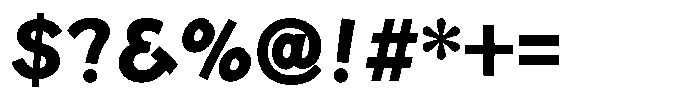 Seibi Kakupop Ultrabold Font OTHER CHARS