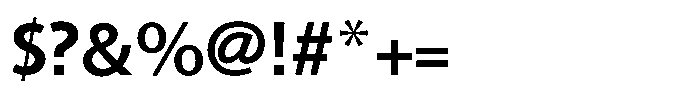 Seigo Kana Classic OT B Font OTHER CHARS