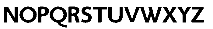 Seigo Kana Classic OT B Font UPPERCASE