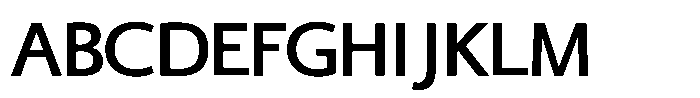 Seigo Kana Classic OT DB Font UPPERCASE