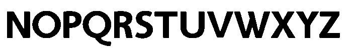 Seigo Kana Classic OT EB Font UPPERCASE