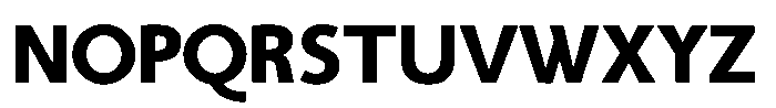Seigo Kana Classic OT H Font UPPERCASE