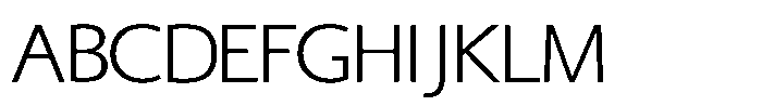 Seigo Kana Classic OT L Font UPPERCASE