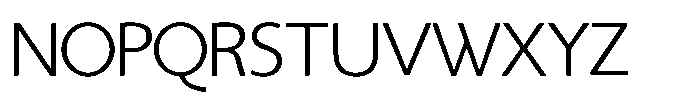 Seigo Kana Classic OT L Font UPPERCASE
