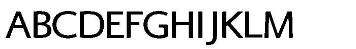 Seigo Kana Classic OT M Font UPPERCASE