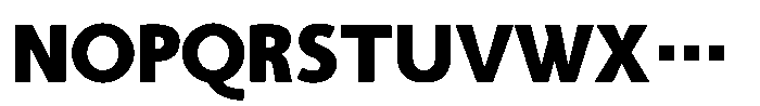 Seigo Kana Classic OT U Font UPPERCASE
